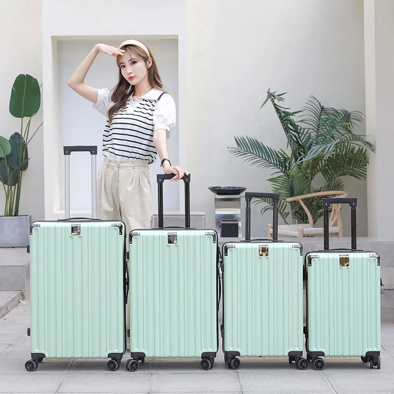 Travel Suitcase Aluminum Framed，Suitcase on wheels，Laptop Compartment/Pocket 20,22,24,26 inch Large Checked-in Luggage
