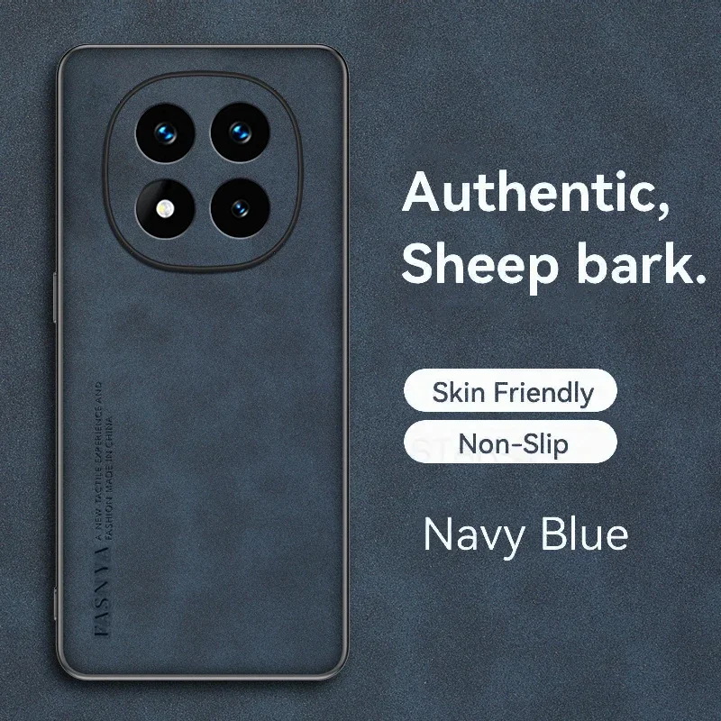 Luxury Business Leather Phone Case - Shockproof Protective Cover