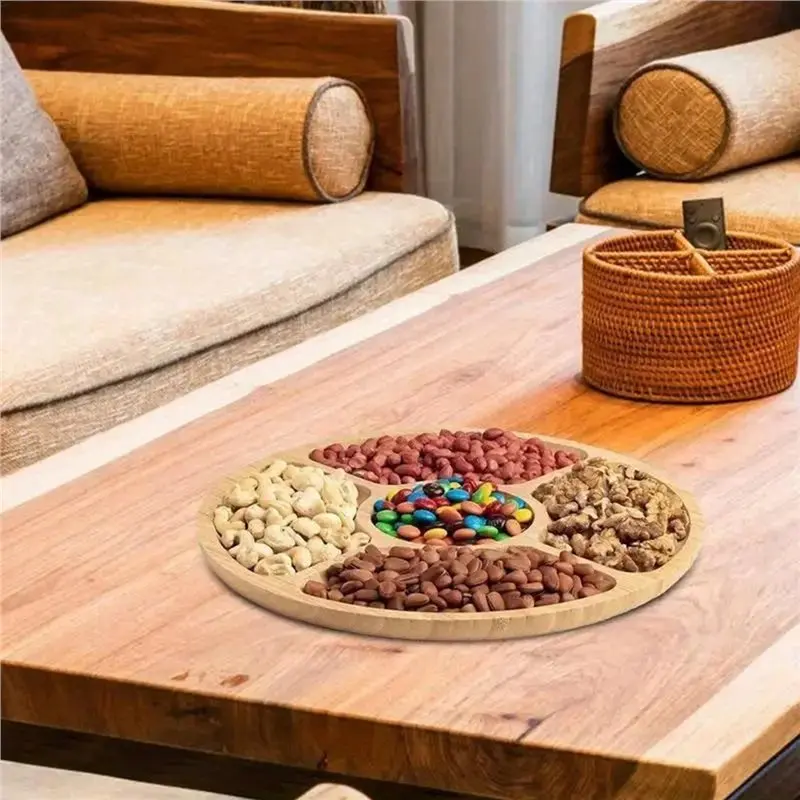 Dish Divider Snack Serving Plate 2
