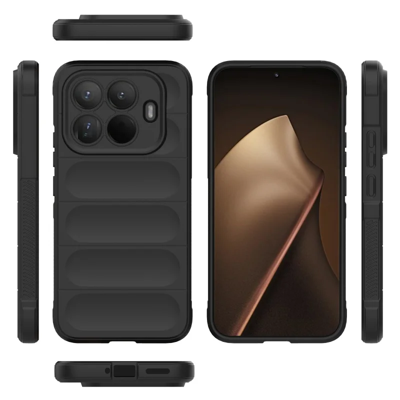 Shockproof Soft TPU Back Case Cover with Lens Protection