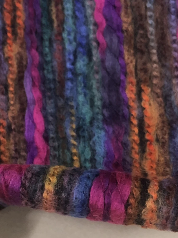 Gradient Knitted Wool Fabric 4