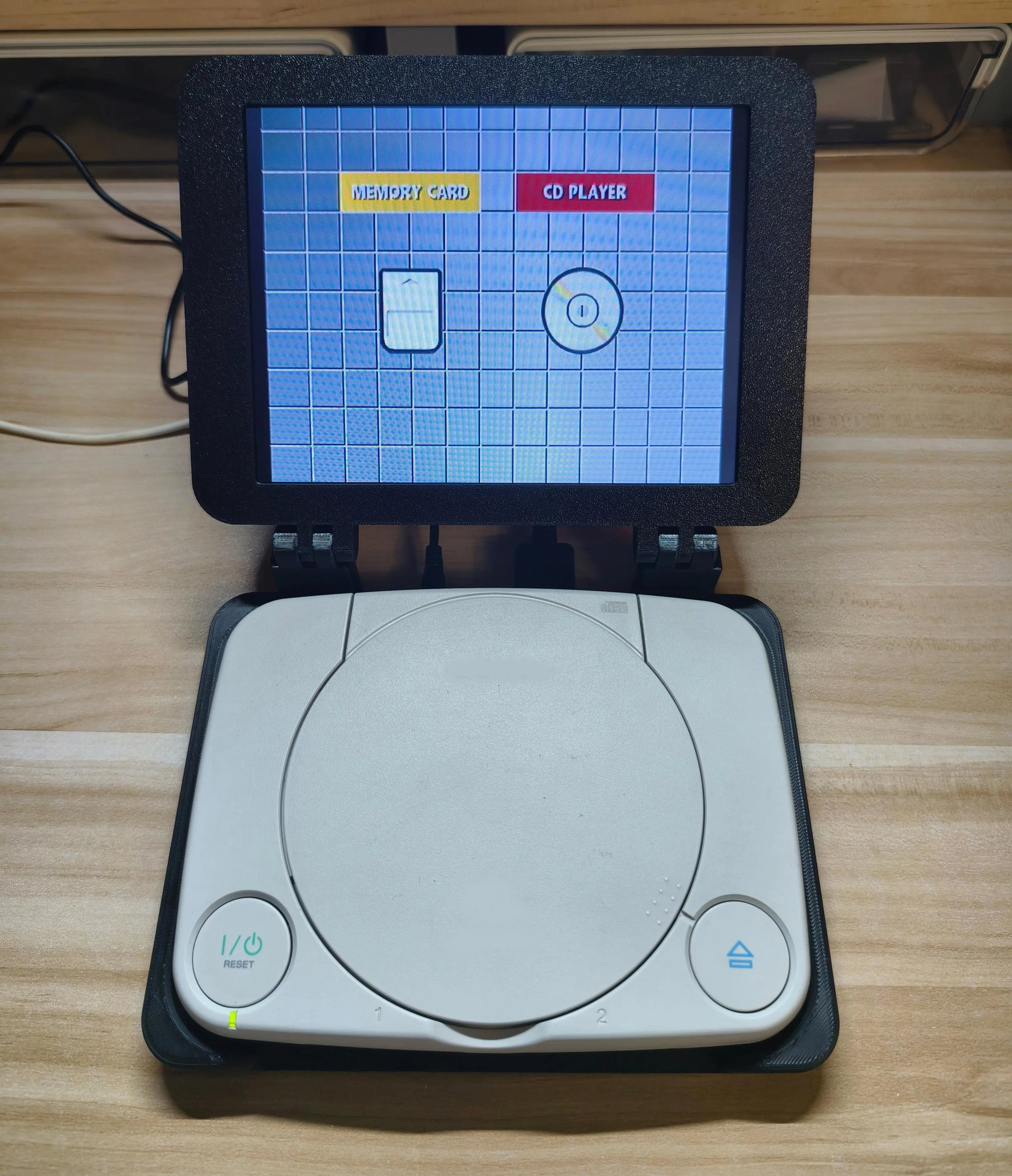 8Inch PSONE Retro Arcade Game Console Portable LCD Display