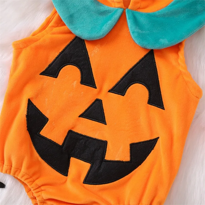

Малыш мальчик девочка Хэллоуин жилет костюм без рукавов бархатная зимняя теплая майка с шапкой