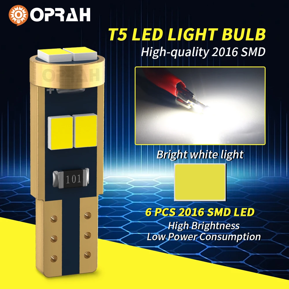 LED T5 W3W W1.2W  ڵ Led Canbus Ʈ    ǥñ ڵ ׸   ȣ  12V, 10 