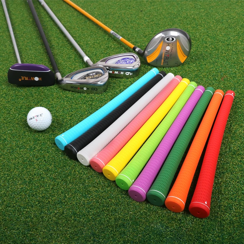 10 pcs/lot Golf Grips TPE Non-slip Golf Putter Grips Multi-colored Optional Golf Supplies