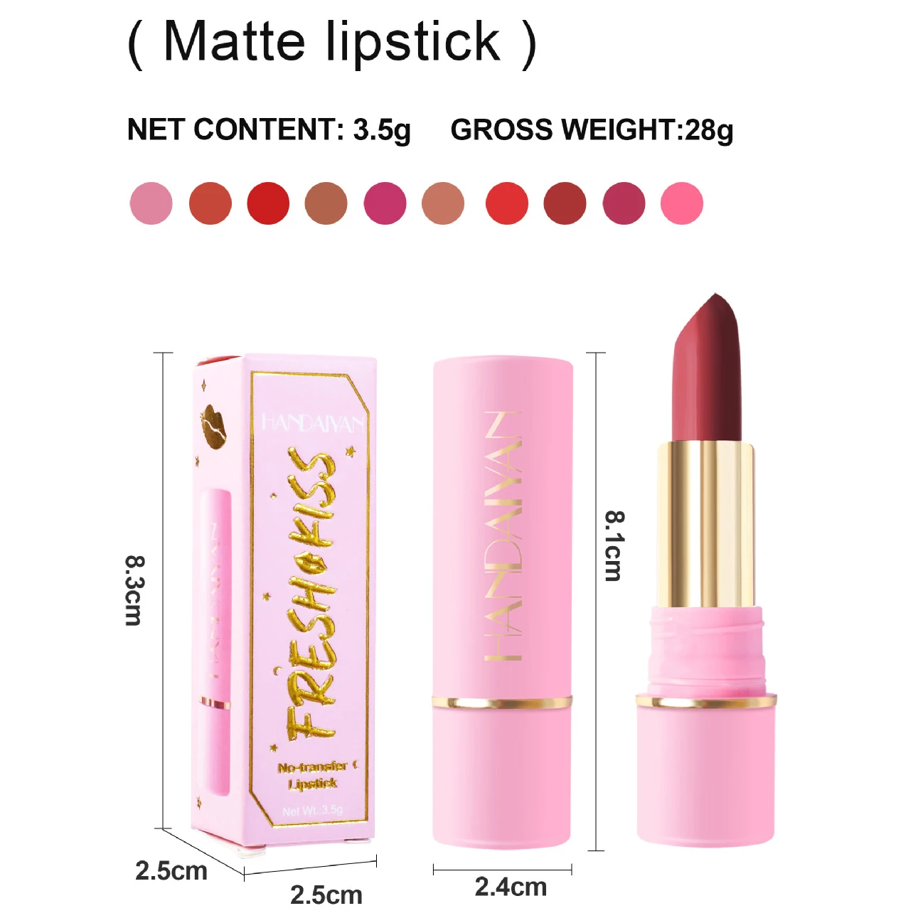 防水性と長持ちする口紅,肌色のピンクの口紅,セクシーな赤いベルベット