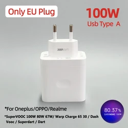 Original OnePlus SuperVOOC High - Speed Travel Power Adapter - Only EU Plug