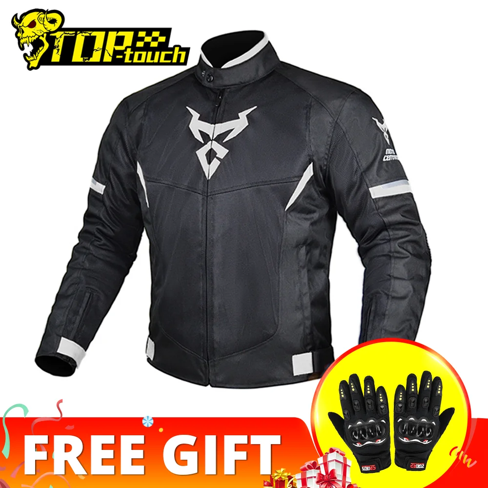 Motorcycle Jacket Men Windproof Motocross Jacket Summer Breathable Mesh