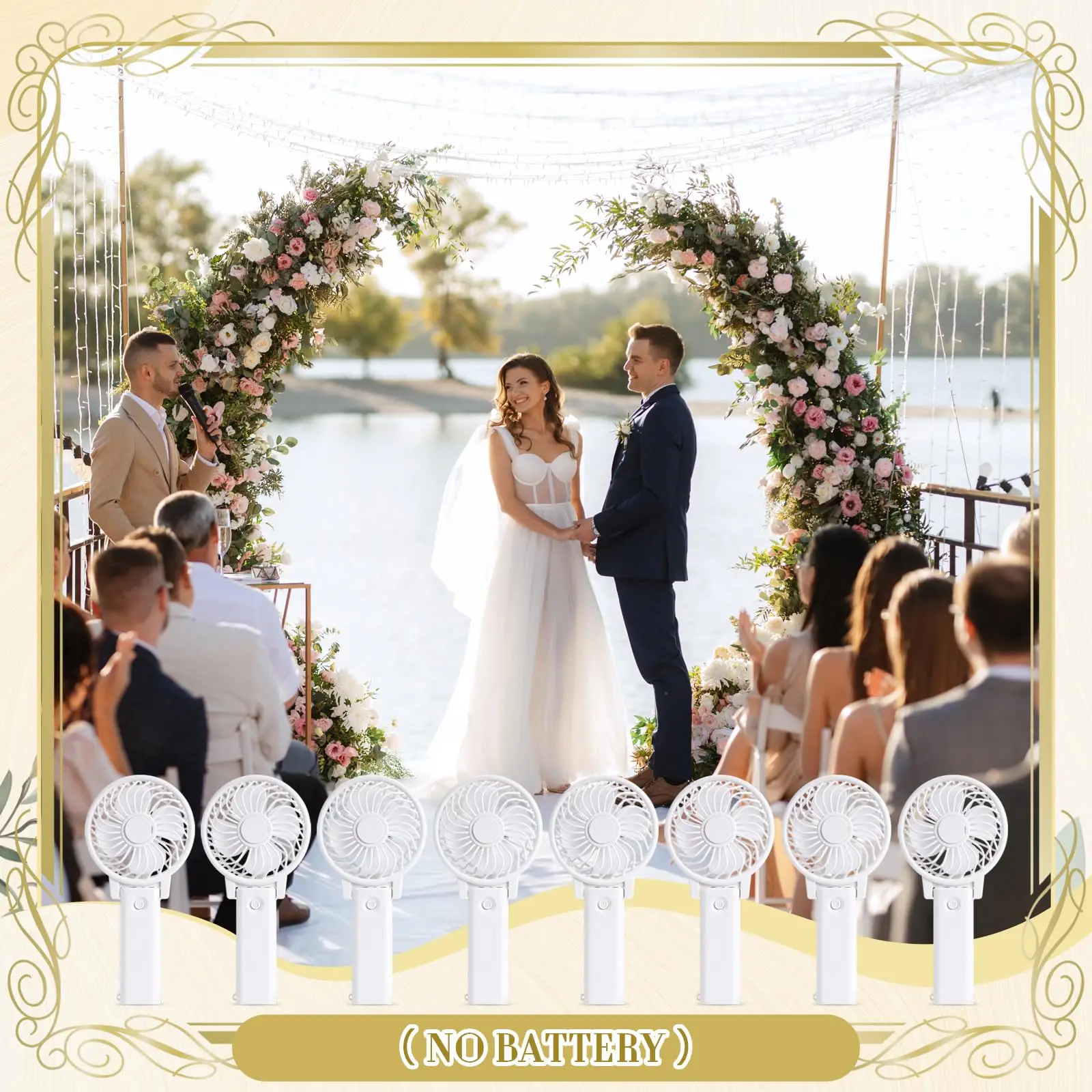 Bulk Mini Wedding Hand Fans 2