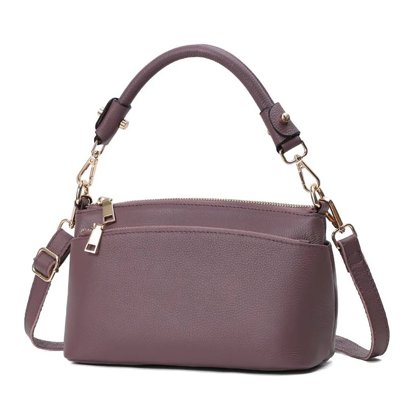 Genuine Leather Crossbody Bag for Women