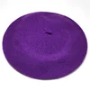 New Fashion  Solid Color Warm Wool Winter thin wool Women Girl Beret French Artist Beanie Hat  Cap For Female CL0053 6