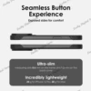 Aulumu A16 Aramid Fiber Case Ultra Slim Lightweight Real Cooling Aluminum Camera Frame Compatible with MagSafe for iPhone 16 Pro 5