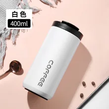  400ML Stainless Steel Coffee Thermos Bottle Thermal Mug Leakproof Car Vacuum Flasks Coffee Cup Travel Portable Insulated Bottles 