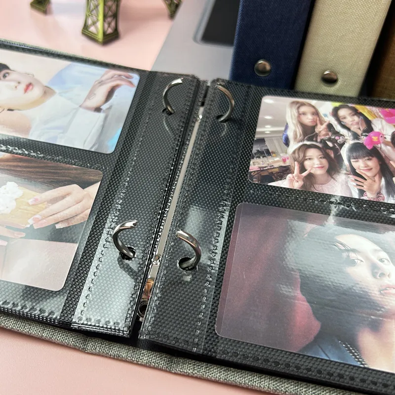 100 Pockets Mini Photo Album Star Photos Card Album Scrapbook Instant Picture Case Storage Photocard Souvenir
