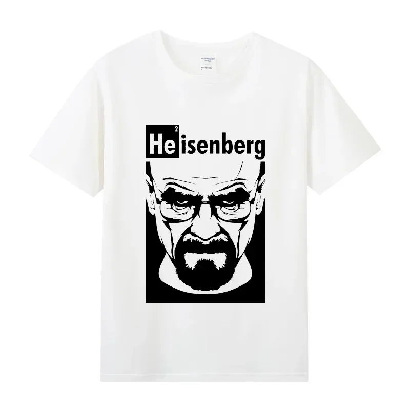 Summer Cotton Round Neck Short-sleeved T-shirt Plus Size Bottoming Shirt American TV Show Breaking Bad Gus Heisenberg 3