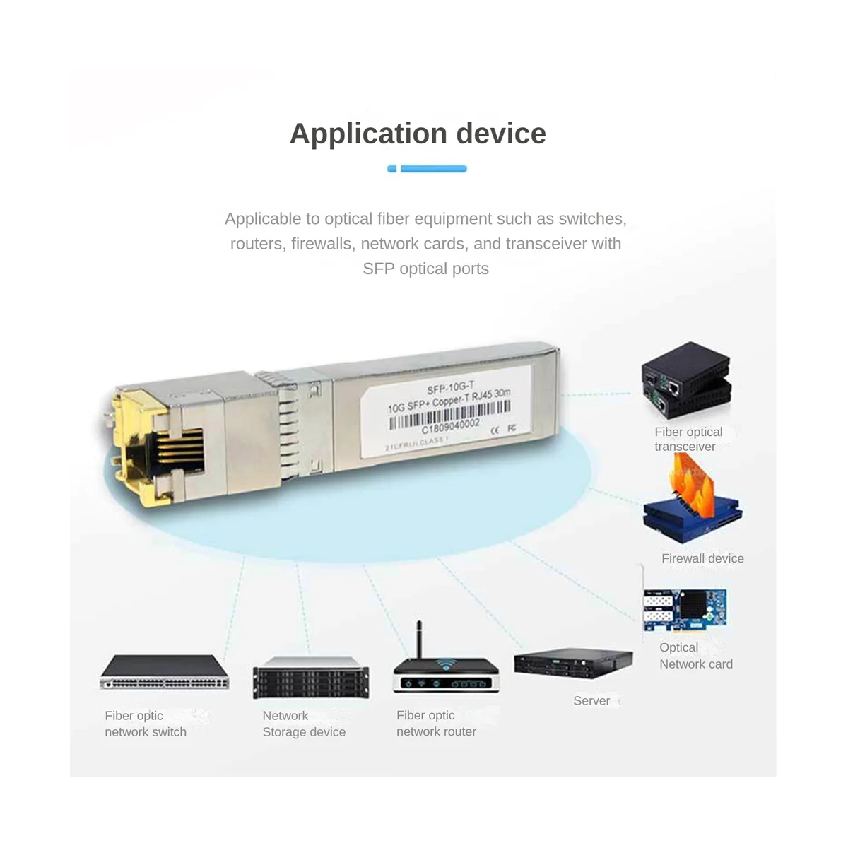 Рисунок 6 - SFP-10G-совместимый трансивер
