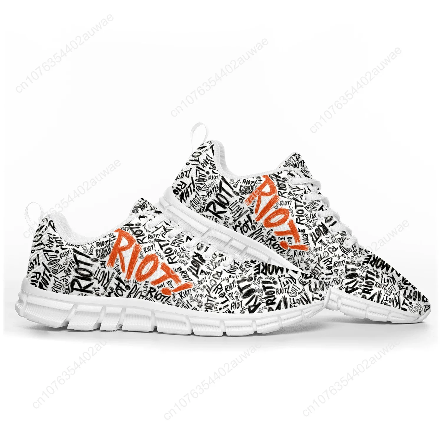 Paramore Rock Band Pop Sports Shoes Mens Womens Teenager Kids Children Sneakers Casual Custom High Quality Couple Shoes White