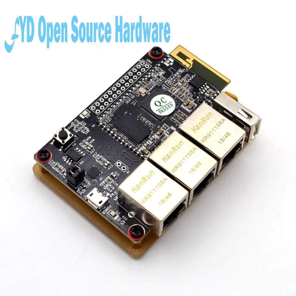 1pc Router som9331 ar9331 openwrt wifi module low power consumption 10+ GPIO 64m