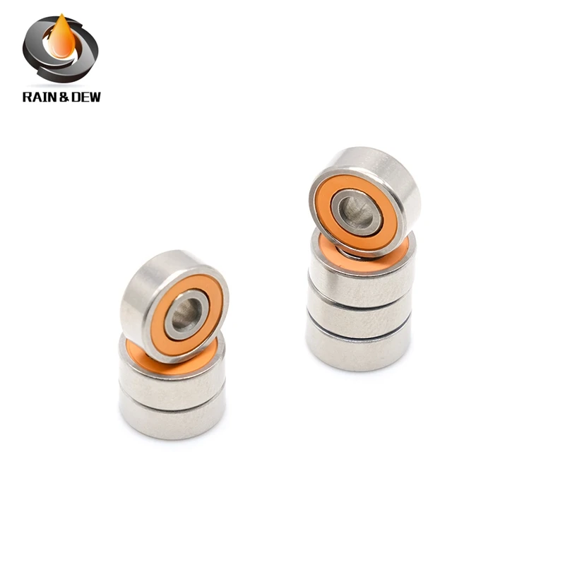 5x11x4 mm SMR115 2RS CB Stainless Steel Hybrid Ceramic Air Bearings 1Pcs