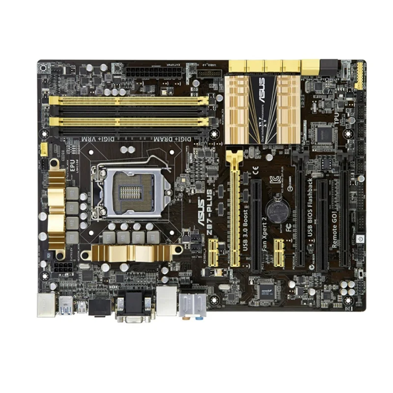 best motherboard for pc LGA 1150 Asus Z87-PLUS Gaming Motherboard 1150 i3 i5 i7 CPU PCI-E 3.0 32GB DDR3 Desktop Intel Z87 Mainboard i3 i5 i7 Overlocking gaming pc motherboard