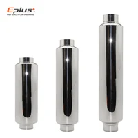 EPLUS Universal Stainless Steel Exhaust Muffler Middle Pipe