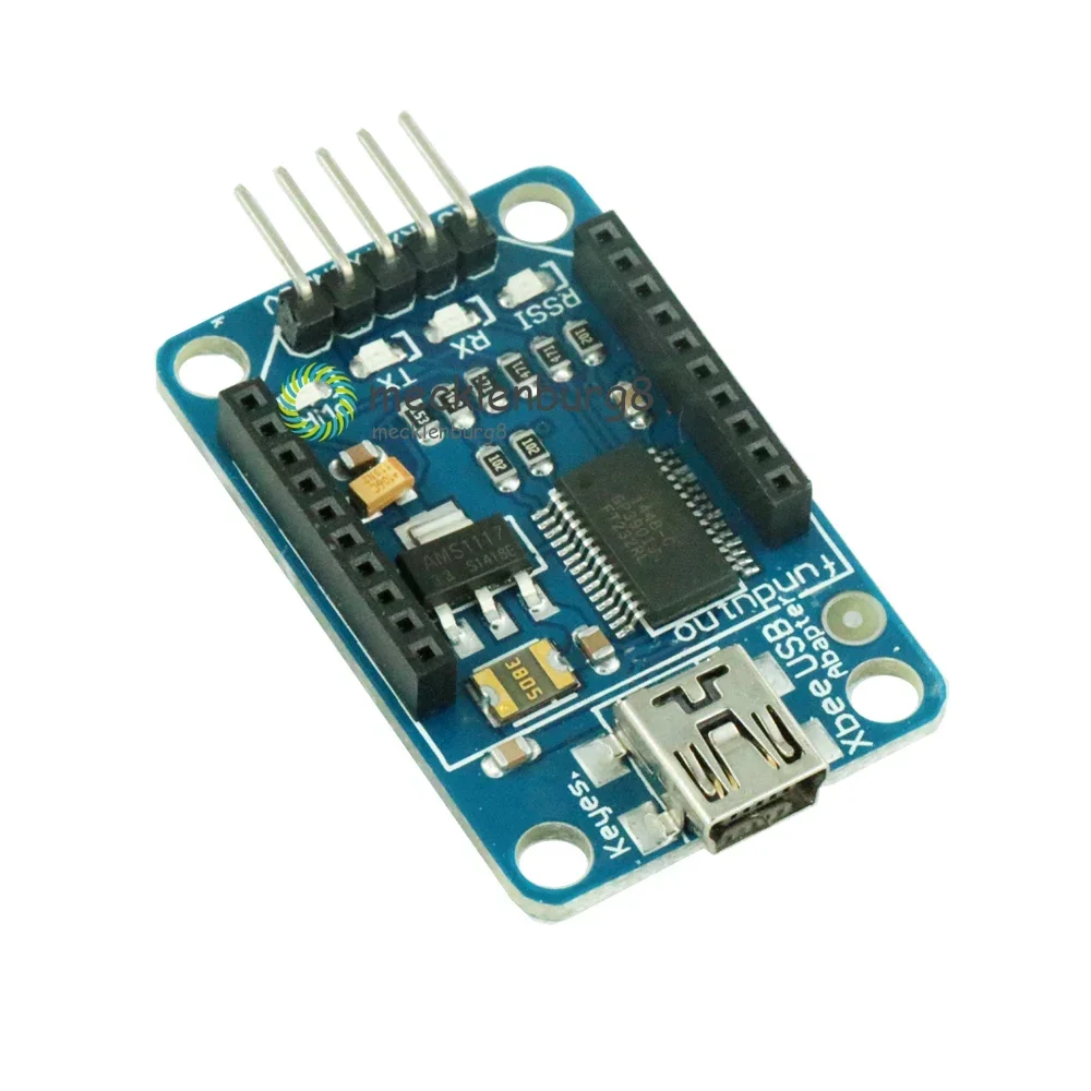 

Мини-адаптер XBee с Bluetooth Bee с USB на последовательный порт, модуль преобразователя Xbee 3,3 В/5 В для Arduino FT232RL, новинка