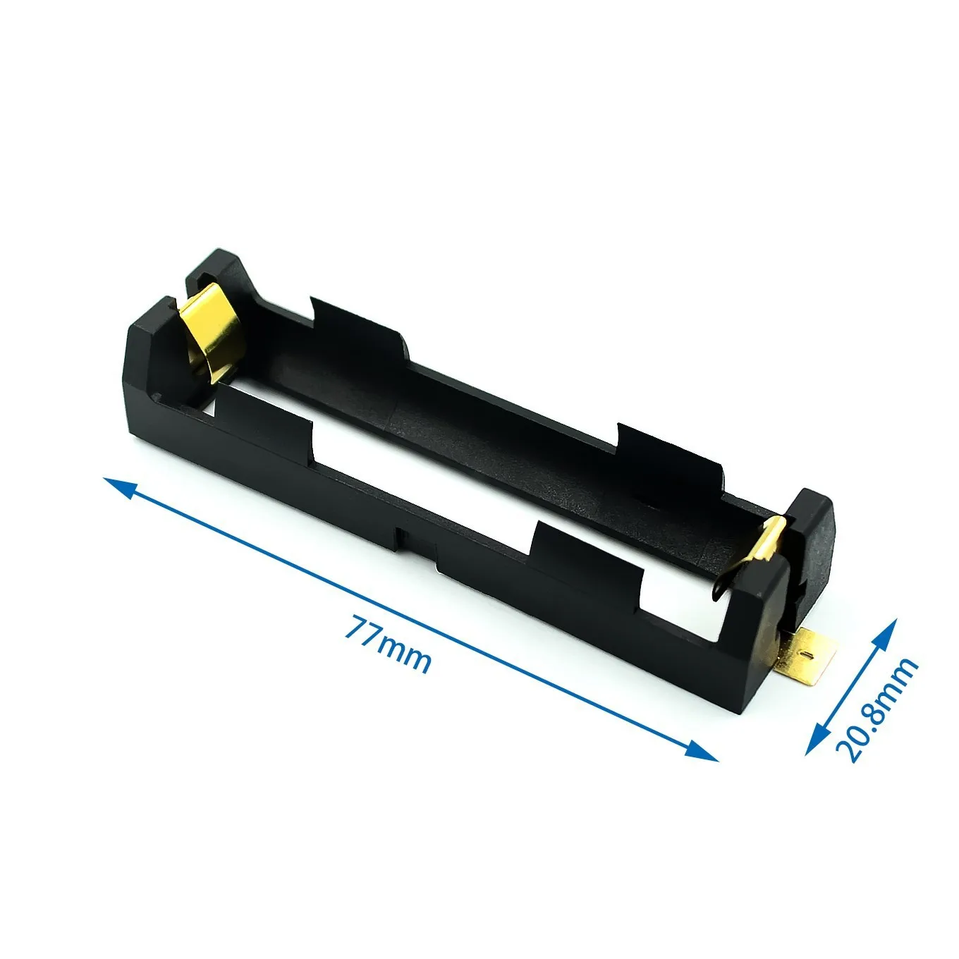 18650 SMT 배터리 홀더 18650 SMD 배터리 박스 보관 케이스 컨테이너 보론 핀이 있는 보조 배터리 충전식 SMT 1x2x3x4x
