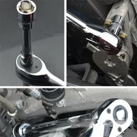Jeu de clés à douille à cliquet, outil de réparation automobile, clé dynamométrique à cliquet, Kit combiné 1/4 3/8 1/2, clé à cliquet, embouts de tournevis, outil manuel 4