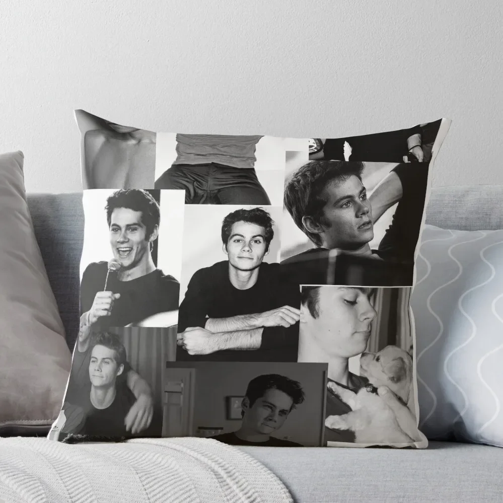 

Dylan O'Brien Throw Pillow Decorative Sofa Cushion luxury sofa pillows Sofa Cushion