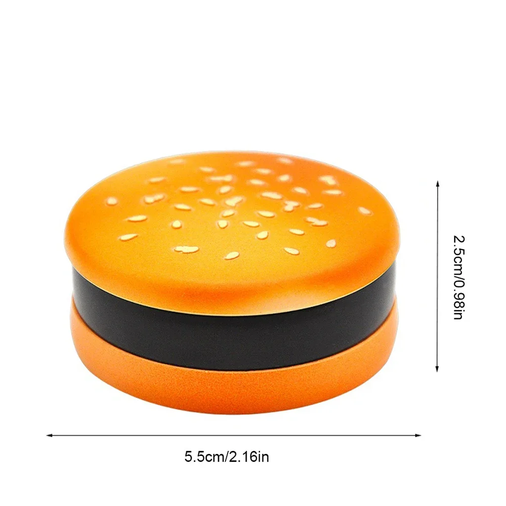 Premium Herb Grinder - 3-Layer Metal Gear Tobacco & Spice Crusher, 55mm