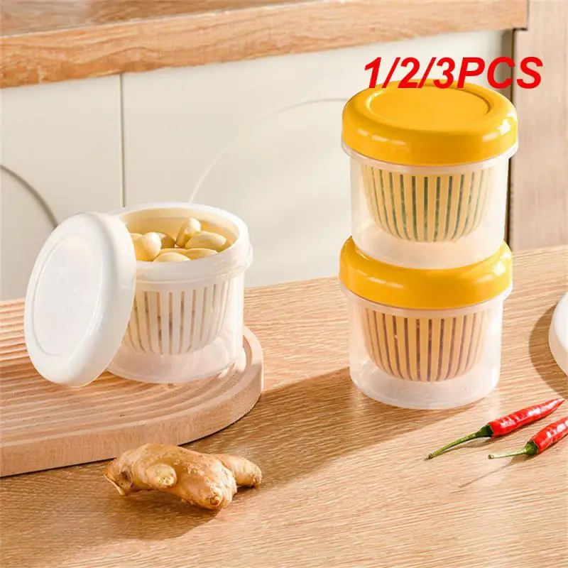 

1/2/3 шт., двухслойный герметичный контейнер для хранения овощей