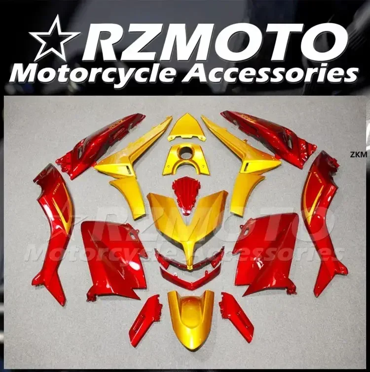 

Custom New ABS Motorcycle Fairings Kits Fit For YAMAHA T-max 530 2015 2016 tmax 15 16 Bodywork Set Red Golden