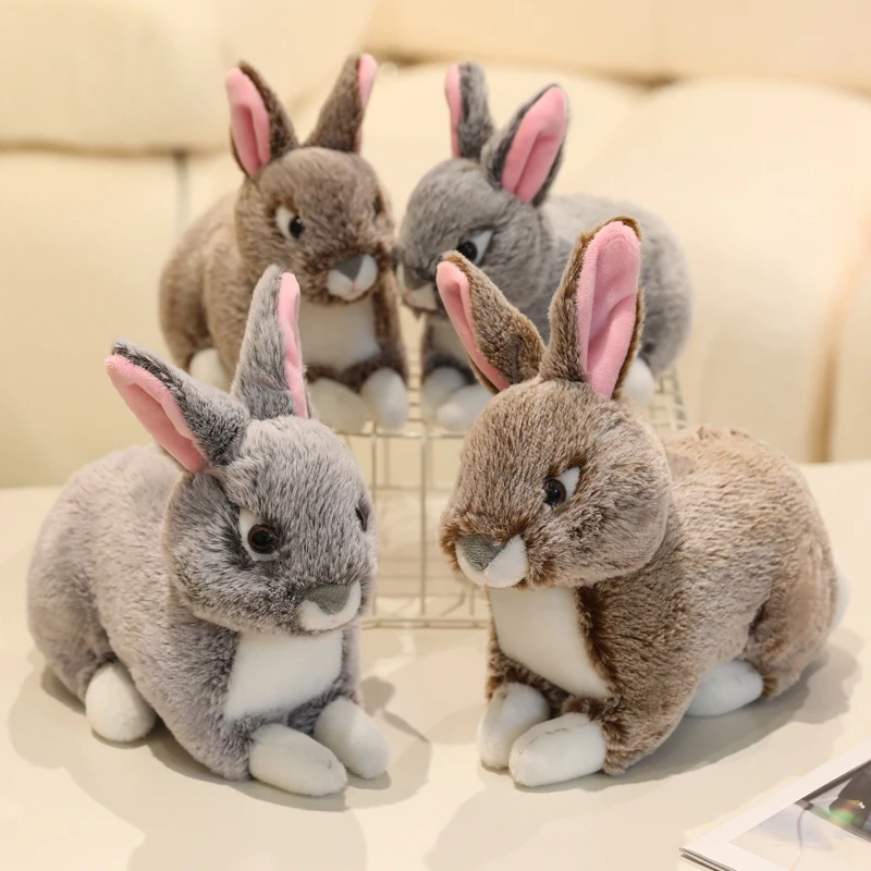 Rabbit Plush Toy Simulation Cartoon Stuffed Doll Pillow for Car And Home Decor Comfortable Soft Plush Gift for Birthday And Fes