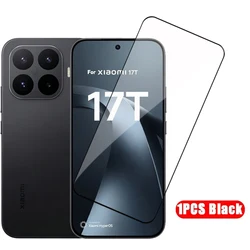 Enhanced Full Cover Tempered Glass HD Screen Protector for Xiaomi 17T Pro (1Pcs)