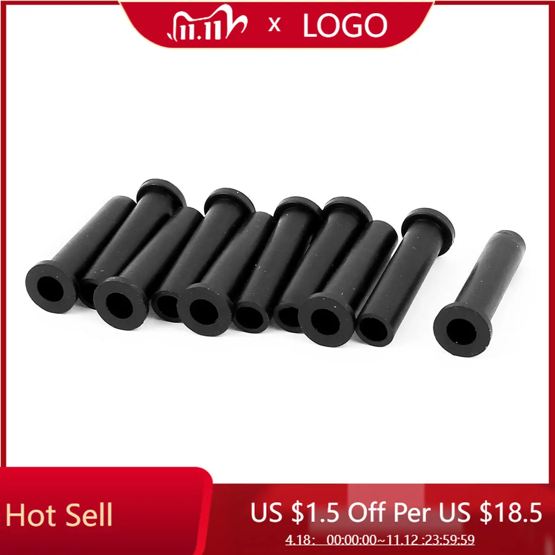 5Pcs boot cable Rubber Wire Protector Cable Sleeve Boot Cover For Angle