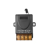 433Mhz Wireless Remote Control Switch AC 110V 220V 10A Relay 1CH Receiver Controller and 2botton RF 433 Mhz Transmitter 2