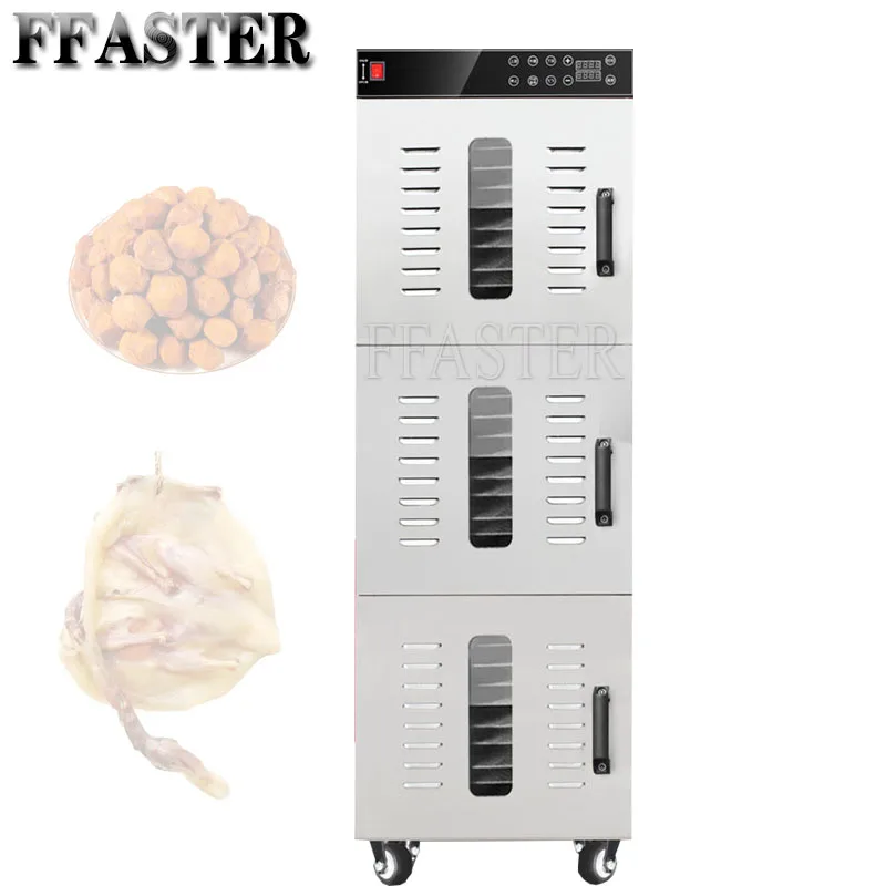 

30 Trays Food Dried Fruit Machine Dryer For Vegetables Dried Fruit Meat Stainless Steel Dehydrator Fruit Drying Machine