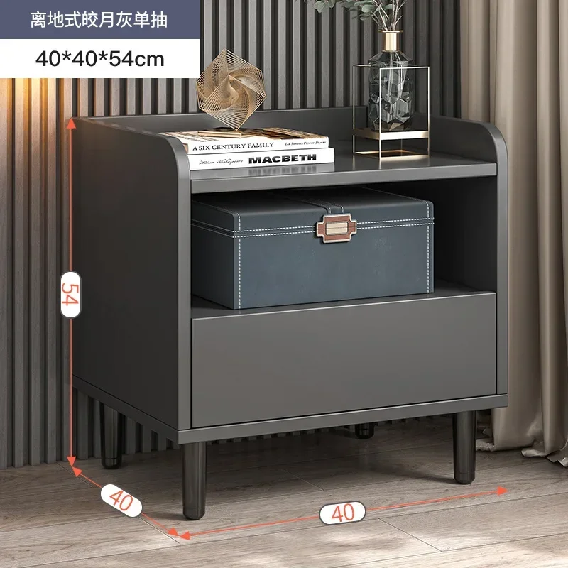 

SH 2023 Year New AOLIVIYA Bedside Table Simple Modern Bedroom Small Cabinet Small Household Simple Bedside Storage Cabinet Night