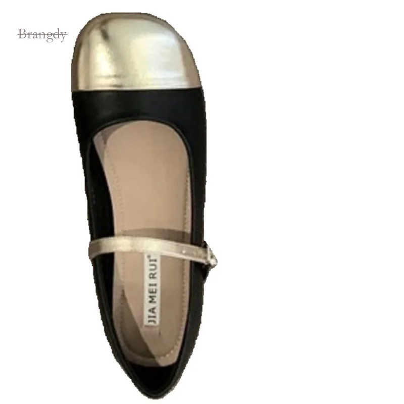 

Single Shoe Flat Sole Gentle Evening New Spring and Summer Fragrant Atmosphere Exquisite Style Shallow Mouth Women's Shoes