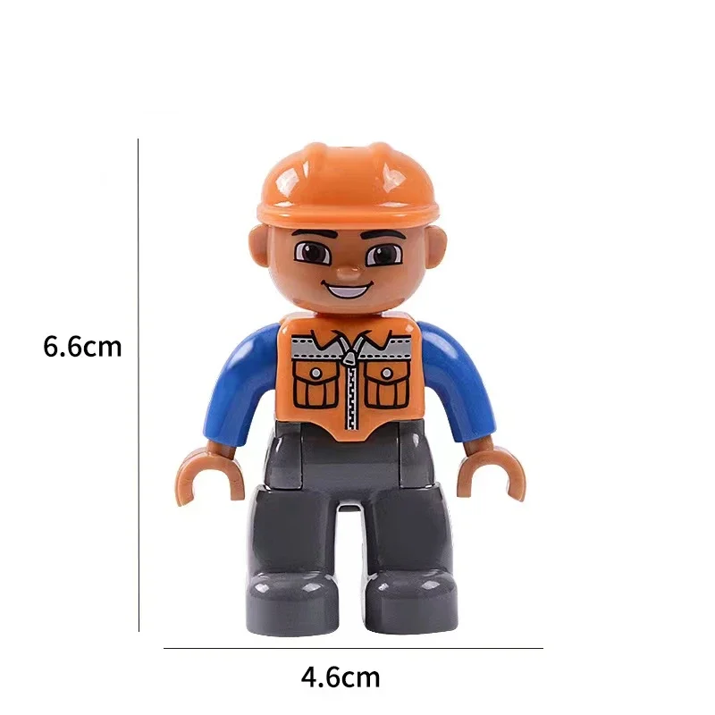Deluxe City Action Figures Family Playset - Building Block Toys