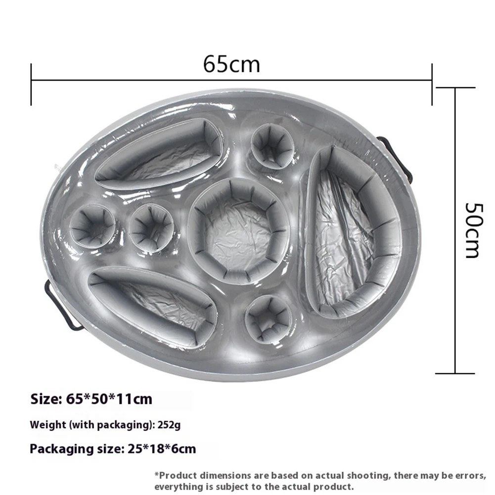 תופסן לשתיית משקאות נפחים לבריכה, תופסן לשתיית בירה, תופסן רב תכליתי לכוסות צף, מגש לשתיית משקאות לקיץ, זמן חוף וספא