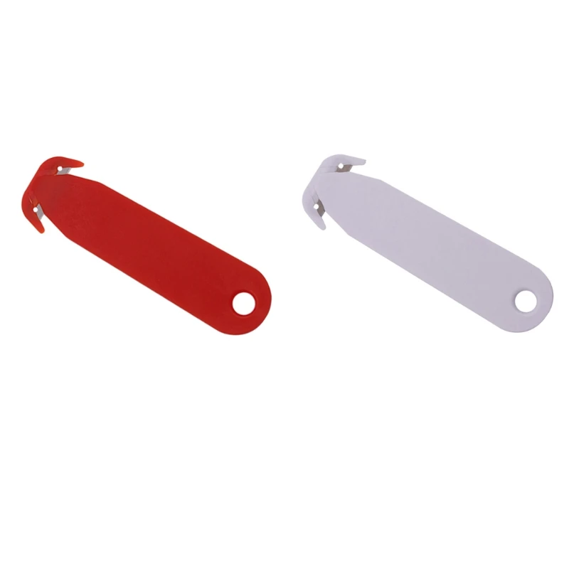 

Safety Box Cutter of Stainless Steel Protective Film Cutting Knife Carton and Package Opener of Assorted Colors