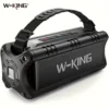 W-KING Bluetooth Speaker, 30W Portable Wireless Loud Speakers, IPX6 Waterproof Outdoor Speaker, 24H Playtime, EQ, AUX, TF Card 1