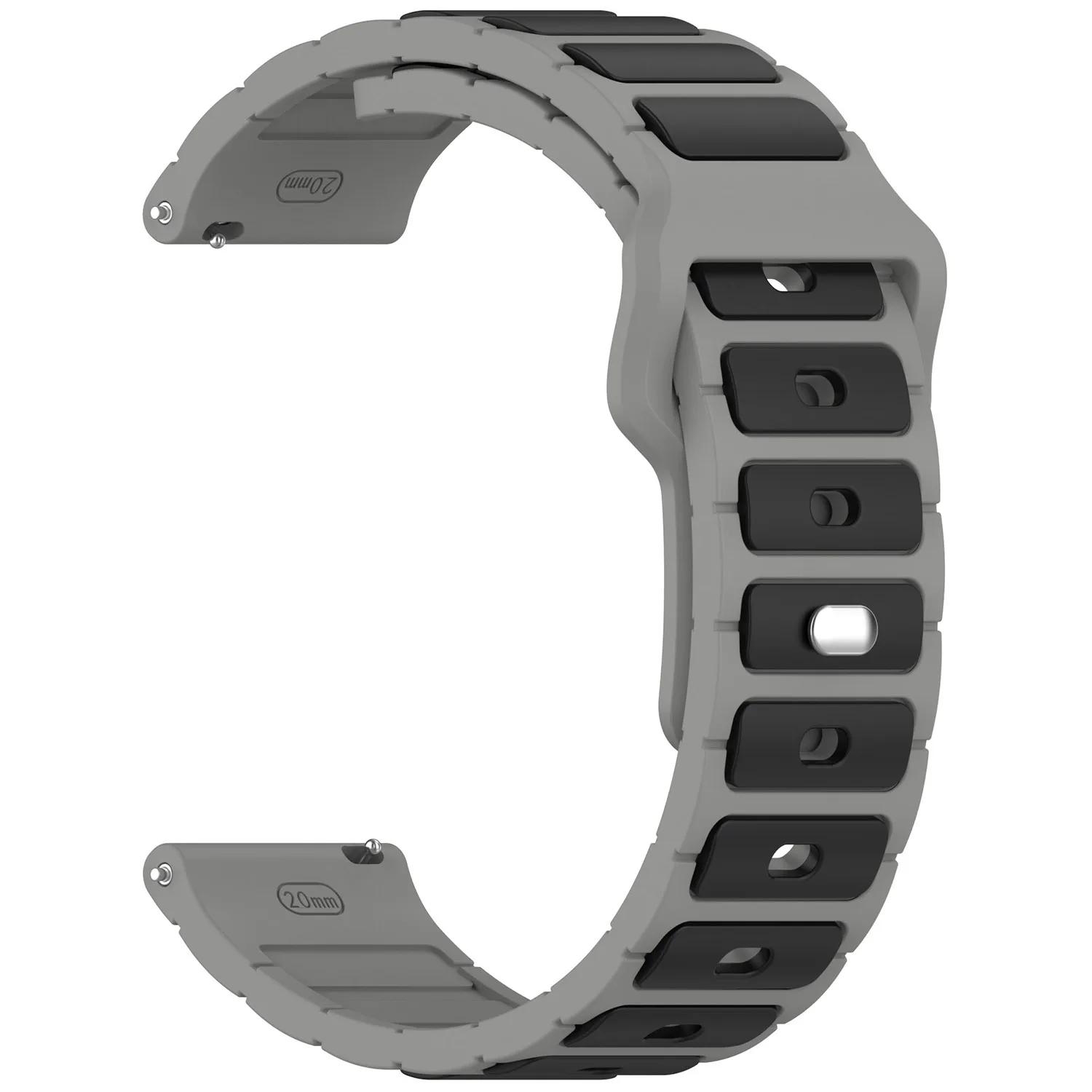22mm Sports Silicone Strap for Smartwatches - Durable and Comfortable Wristband