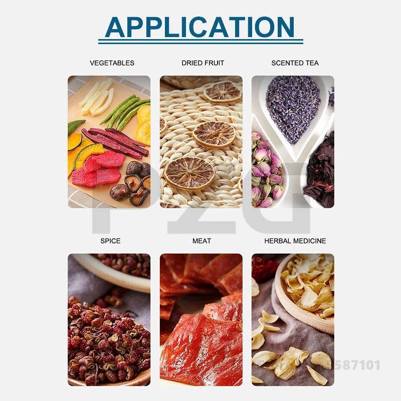 48 Trays S.S. Commercial Food Dehydrator For Fruit Vegetable Dryer Household Dried Meat Beef Jerky Drying Machine Banana Dryer 4