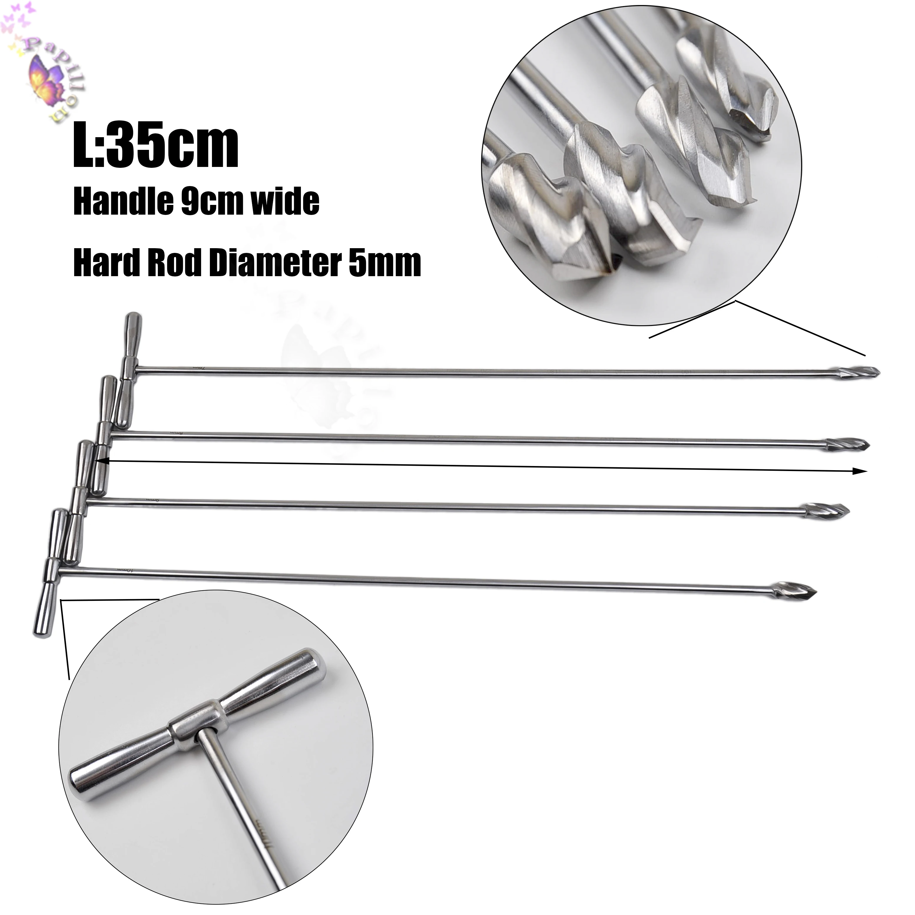 

Ортопедический Интрамедуллярный расширитель ногтей, жесткий расширяющийся ягодиц для кости и костного мозга, дрель для полости костного мозга