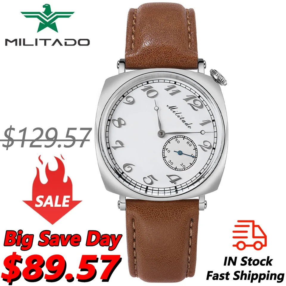 MILITADO Mark11 レプリカ メカクォーツ　VH65 Mark 11 トリビュートウォッチを36mmで発売する予定だけど、どれが好き