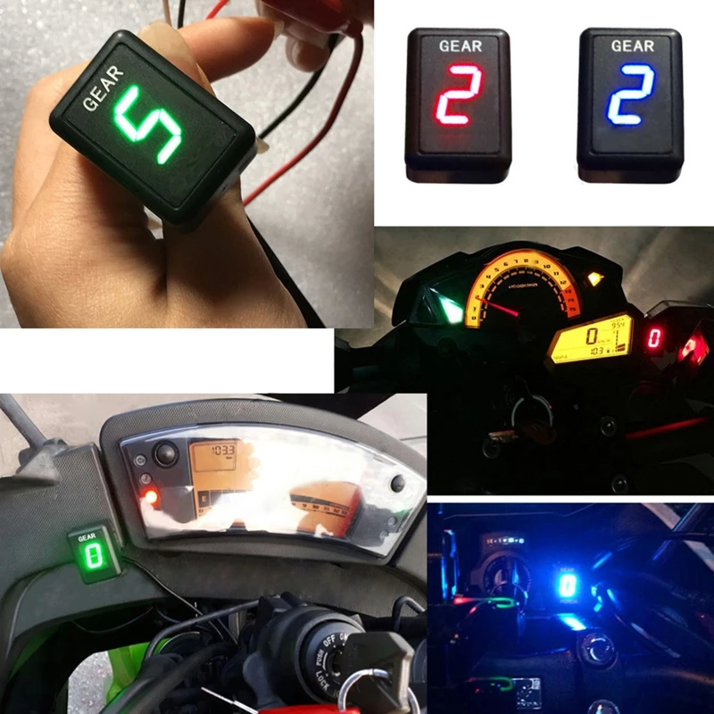 For ER6N Ninja 650 Ninja 300 Z750 Z900 Z800 Zx6R S Gear Indicator