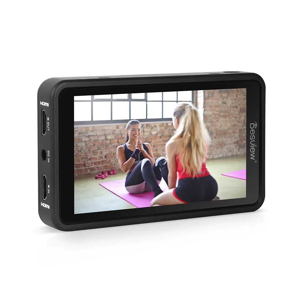 

CAMVATE Besveiw R5 5.5 Inch 4K HDMI Full Touch Screen Field Monitor with HDR Vectorscope Waveform Histogram All Wave For Cameras