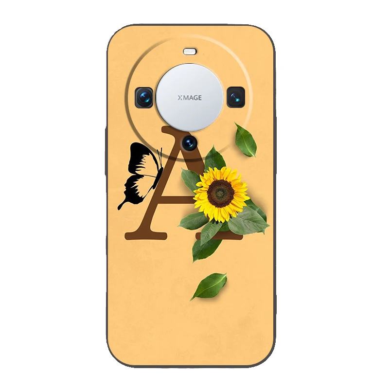 Sunflower Design Silicone Phone Case Cover - Durable TPU Protective Shell